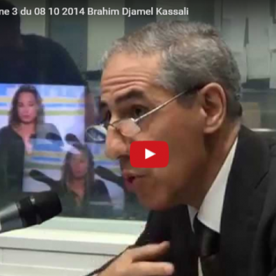 Monsieur KASSALI Brahim Djamel, Président de l'UAR, invité de la radio chaîne 3, le 08 Octobre 2014 .